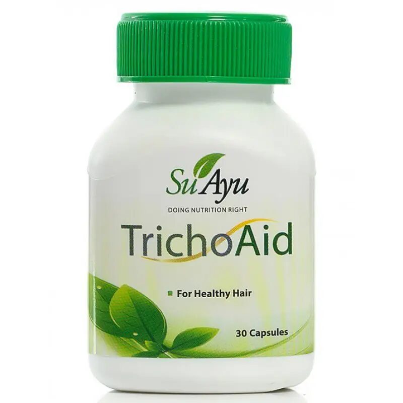 TrichoAid, 500mg, 30 capsule – Stop Căderii Părului și Sănătatea Scalpului