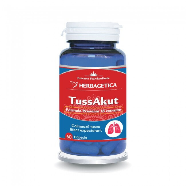TussAkut ( Calmează tusea și durerile de gât ) * 60 cps