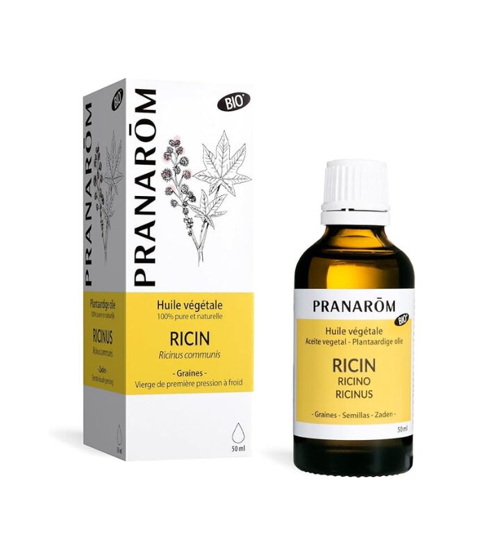 Ulei de Ricin Bio x 50ml Pranarom (cosmetic)