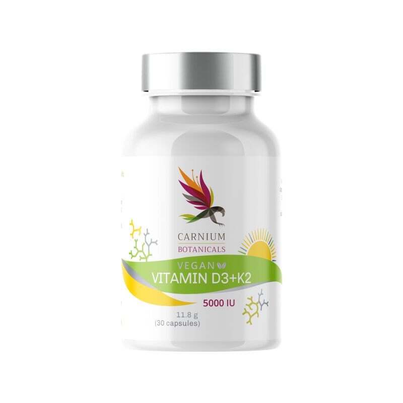 Vitamin D3 + K2 formulă puternică 30 CAPSULE
