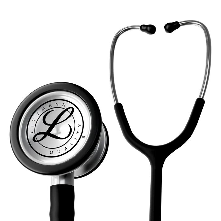 Littmann Classic III Stethoskop, Satinschwarz 5620C