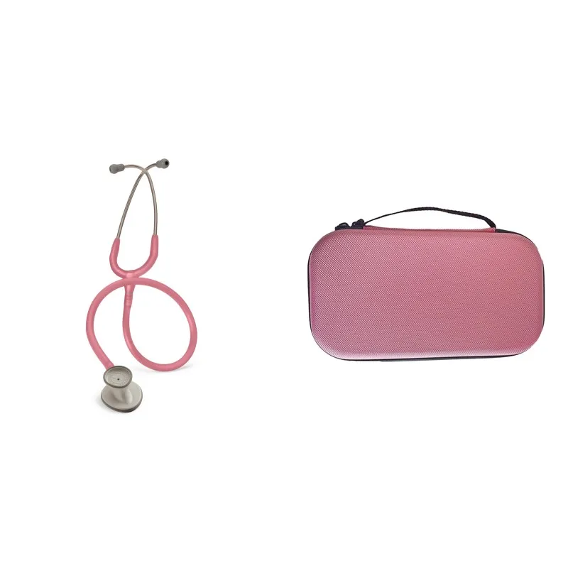Asszisztens csomag - Littmann Lightweight II S.E sztetoszkóp Gyöngyszín rózsaszín 2456 + Halvány gyöngyszín rózsaszín táska
