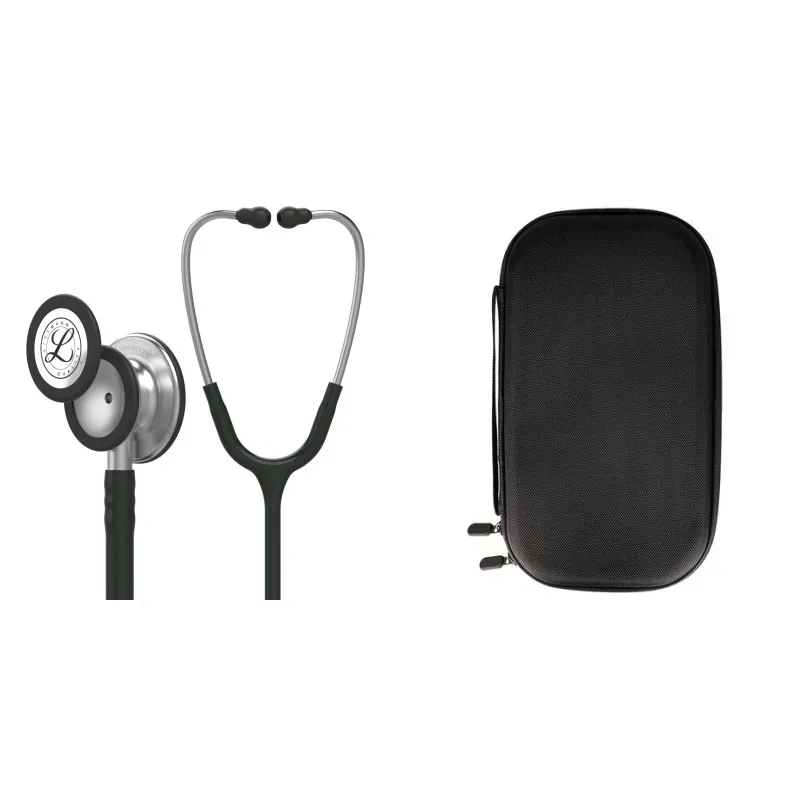 Studentenpaket - Stethoskop Littmann Classic III Schwarz 5620 + Schwarze Tasche