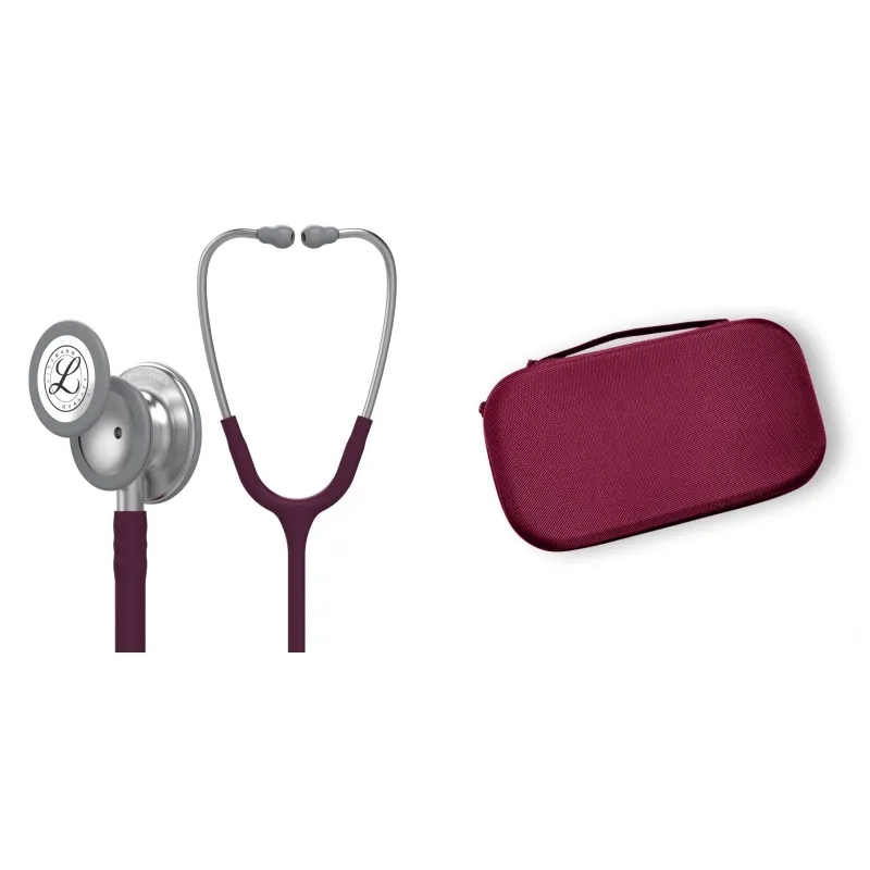 Pachet student - Stetoscop Littmann Classic III Plum 5831 + Borseta plum